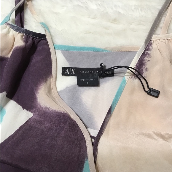 Armani Exchange Silk Abstract Romper size 0 - Picture 11 of 15